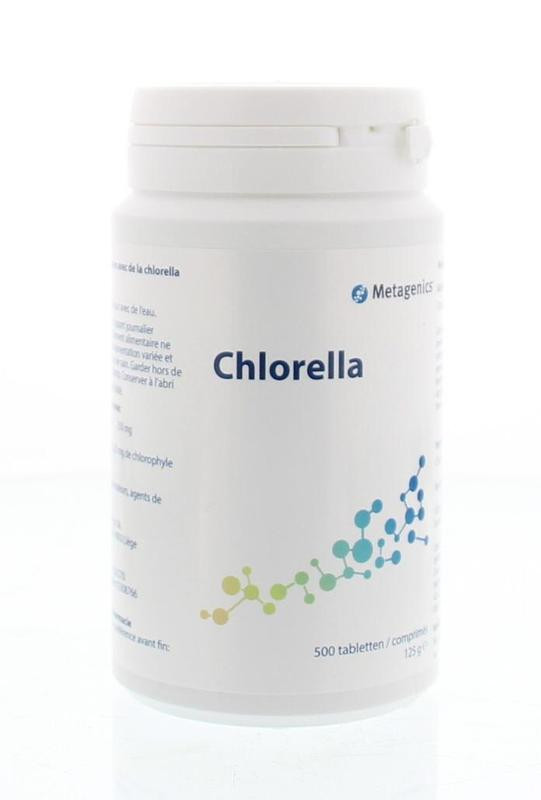 Chlorella van Metagenics : 500 tabletten