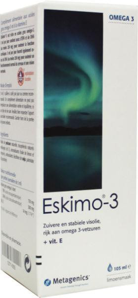Eskimo 3 vloeibaar limoen van Metagenics : 105 ml