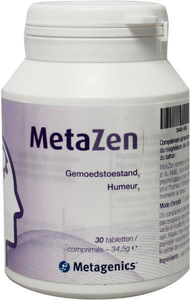 Metazen van Metagenics : 30 tabletten