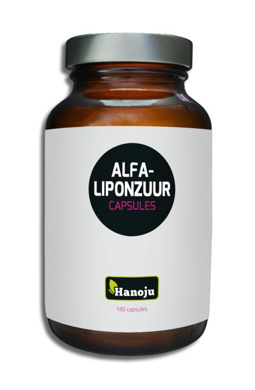 Alfa liponzuur 400 mg van Hanoju : 180 vcaps