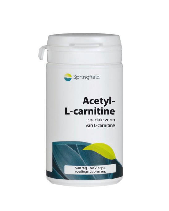 Acetyl L carnitine van Springfield : 60 vcaps