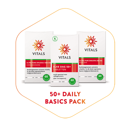 Daily Basics Pakket 50+ van Vitals