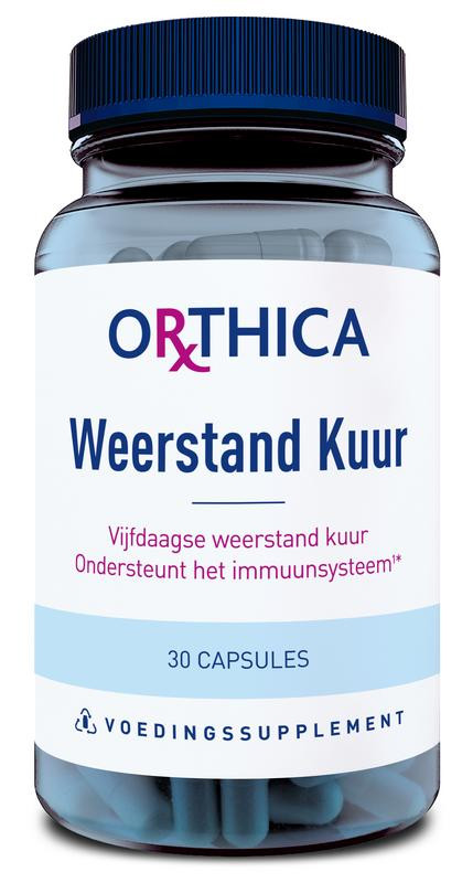 Weerstand kuur van Orthica : 30 capsules