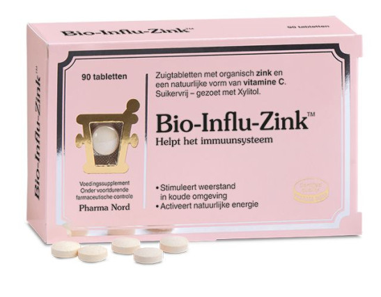 Bio influ zink van Pharma Nord : 90 tabletten
