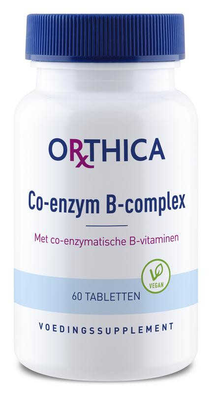 Bitterheid ouder Het spijt me Co-enzym B-complex van Orthica (60tab)
