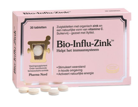 Bio influ zink van Pharma Nord : 30 tabletten