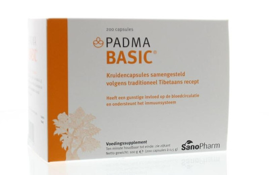 Padma basic van Sanopharm : 200 capsules