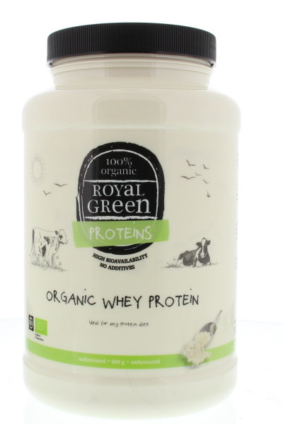 Whey protein organic van Royal Green : 600 gram
