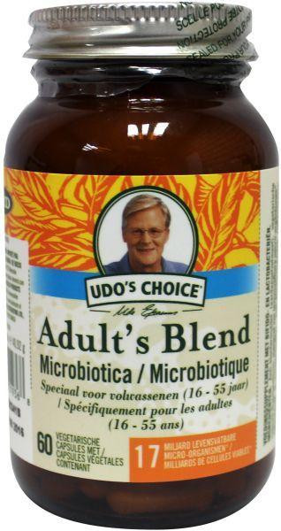 Adult blend probiotica van Udo s Choice : 60 capsules