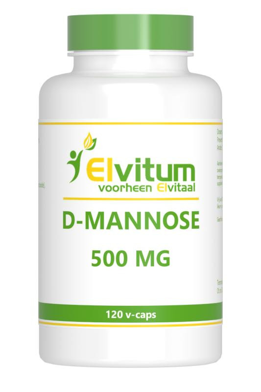 D-Mannose 500 mg van Elvitaal : 120 vcaps