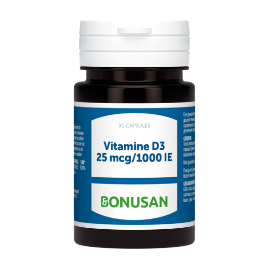 Vitamine D3 25 mcg  Bonusan 90