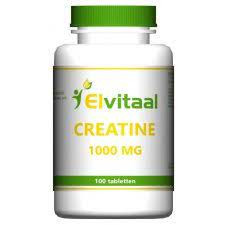 Creatine 1000 mg van Elvitaal : 100 tabletten