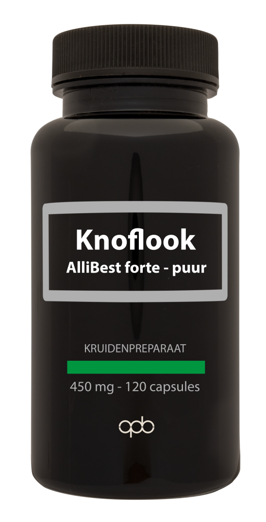 Knoflook 450 mg puur Allibest van APB Holland : 120 vcaps