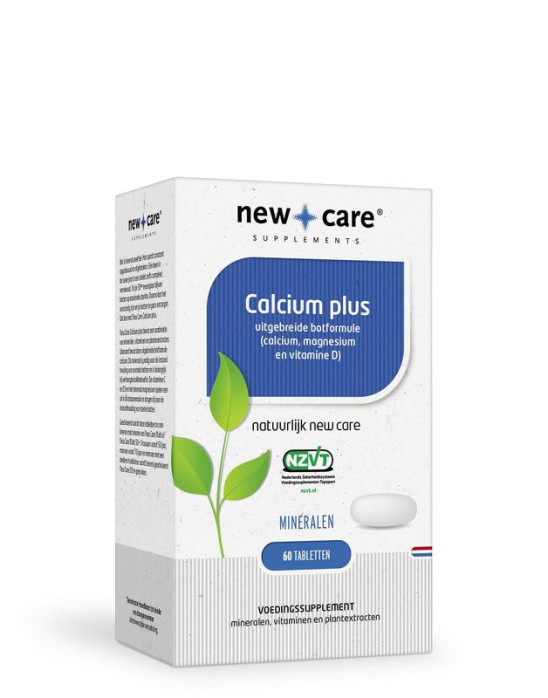 Calcium plus van New Care : 60 tabletten