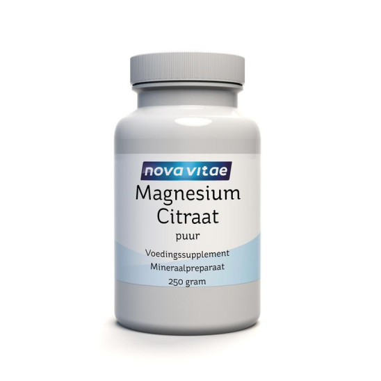 Magnesium citraat poeder Nova Vitae 250 