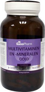 Multivitaminen/mineralen gold foodstate van Sanopharm : 60 tabletten