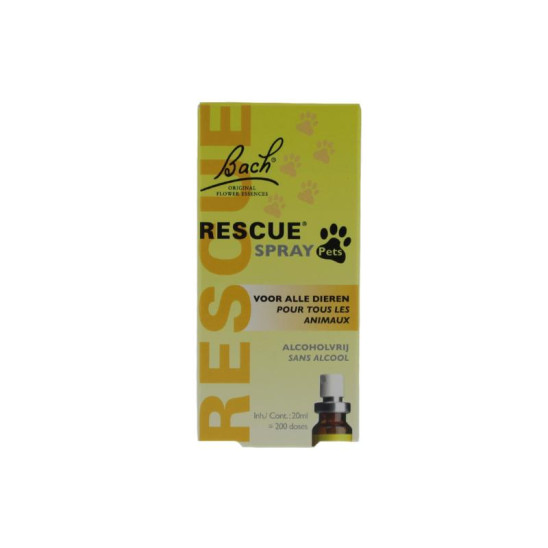 Rescue pets spray van Bach