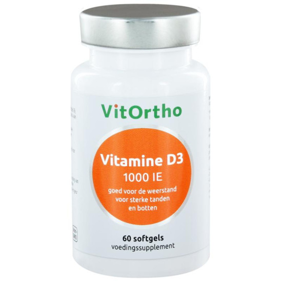 Vitamine D3 1000 IE Vitortho 60 