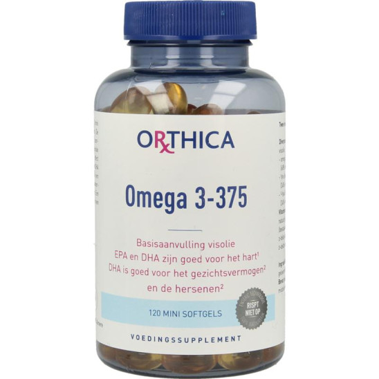 Omega 3-375 van Orthica : 120 softgels