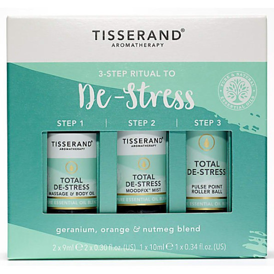3 Step ritual to de-stress van Tisserand : 28 ml