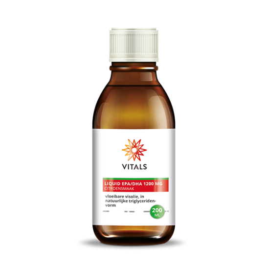 Liquid EPA/DHA 1200 mg 200 ml van Vitals