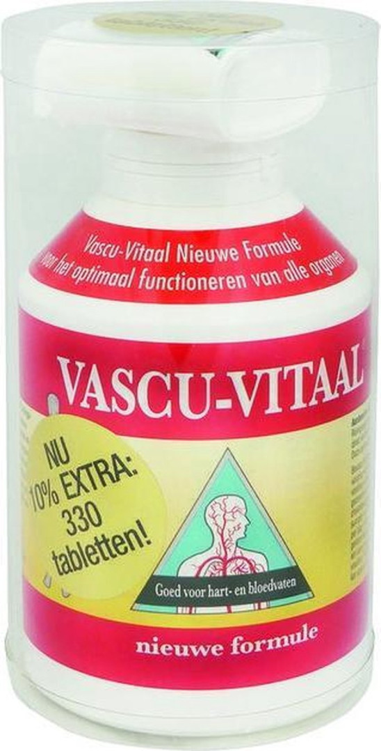 Vascu vitaal nieuwe formule van Oligo Pharma : 300 tabletten