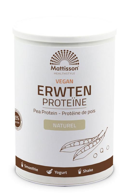 Vegan erwten proteïne naturel van Mattisson