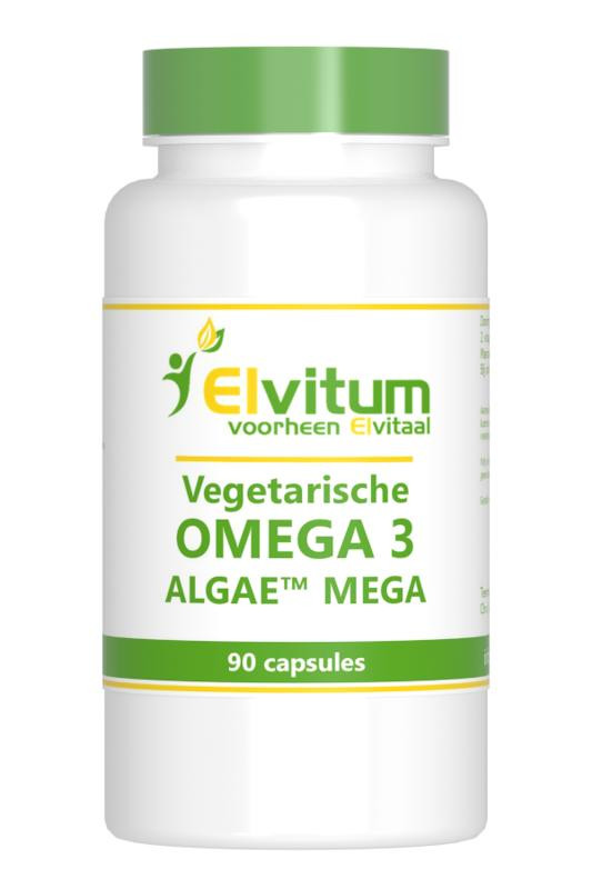 Likken Ordelijk Authenticatie Vegetarische Omega 3 (90 caps.) van Elvitaal