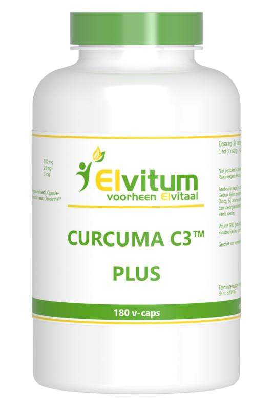 Curcuma C3 plus van Elvitaal : 180 vcaps
