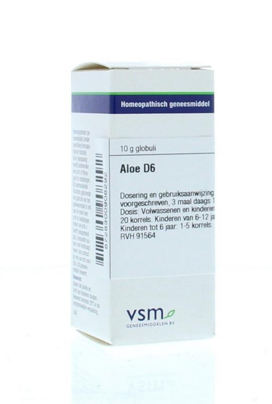 Aloe D6 van VSM : 10 gram