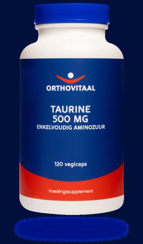 Taurine 500 mg Orthovitaal 120