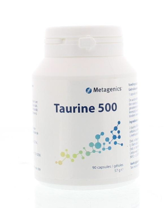 Taurine 500 van Metagenics (90caps)