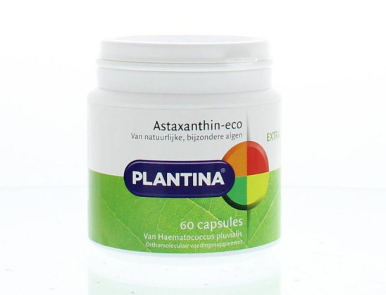 Astaxanthine eco van Plantina : 60 capsules