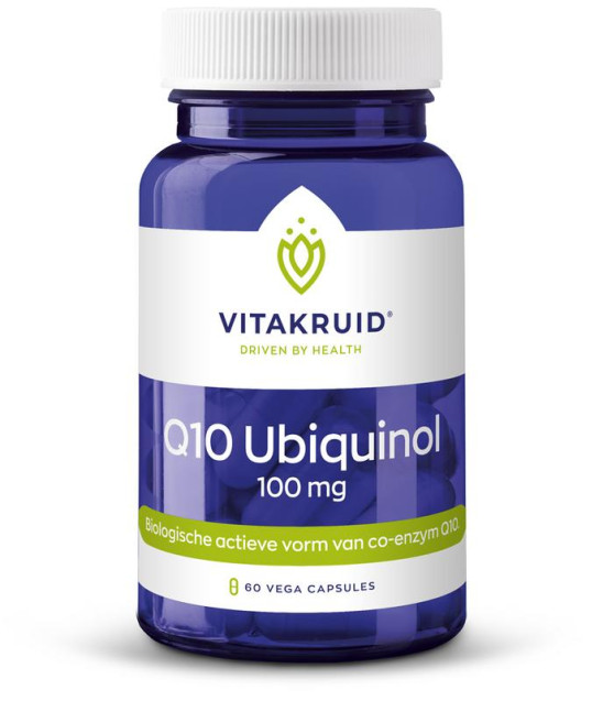 Q10 Ubiquinol 100mg van Vitakruid 
