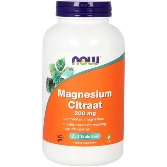 Magnesium citraat NOW 250
