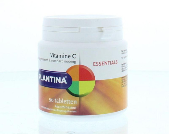 Vitamine C 1000 mg van Plantina : 90 tabletten