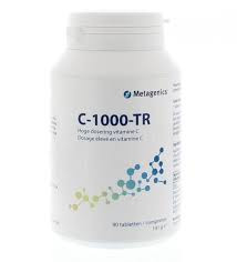 Vitamine C 1000 time release van Metagenics : 90 tabletten