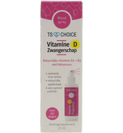 Vitaminespray vitamine D baby van Best Choice : 25 ml