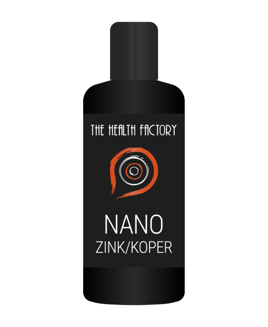 Nano Zink en Koper 500ml The Health Factory
