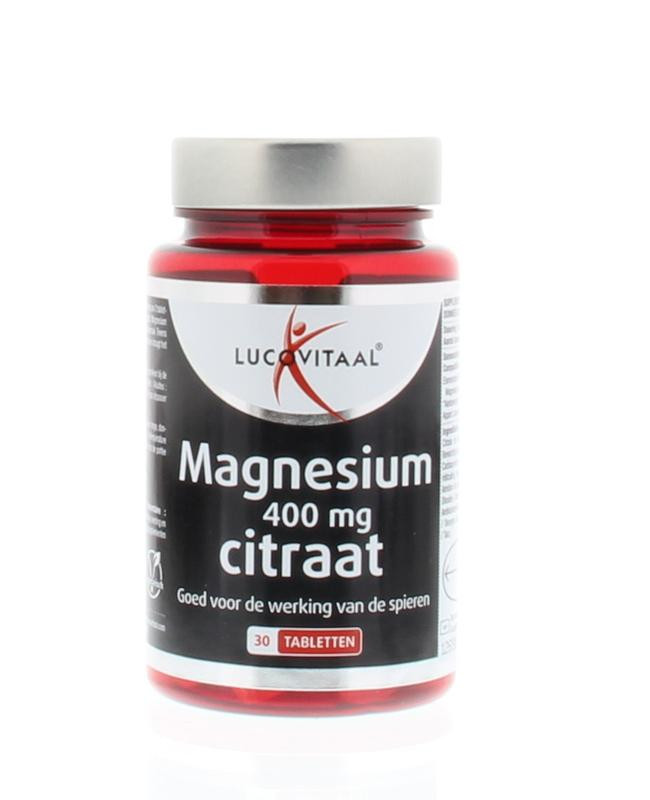 Magnesium 400 mg van Lucovitaal : 30 tabletten