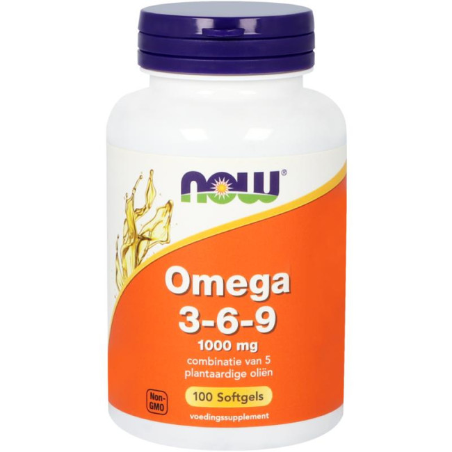 Omega 369 1000 mg van NOW (100softgels)