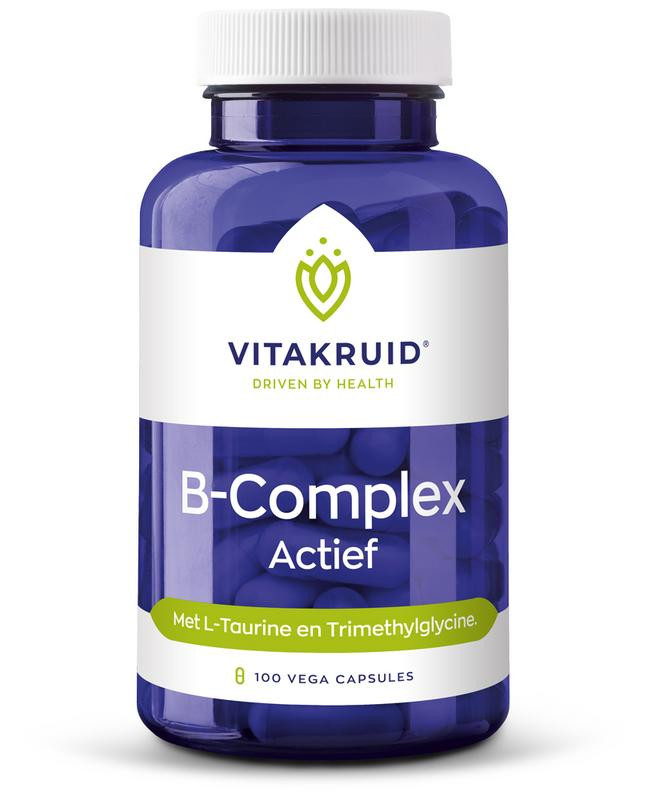 spoelen handel nul Vitamine b complex actief van Vitakruid (100vcaps)