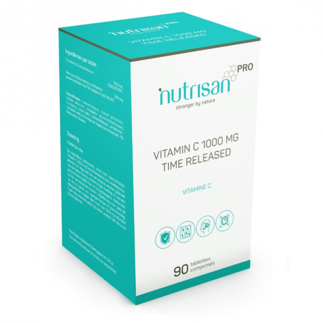 Vitamine C 1000Mg Time Released (90Tabl) Nutrisan Pro
