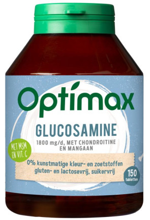 Glucosamine 1800 mg van Optimax : 150 tabletten