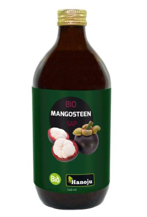 Bio Mangosteen sap premium 100% van Hanoju : 500 ml