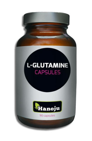L-Glutamine 500 mg van Hanoju : 90 vcaps