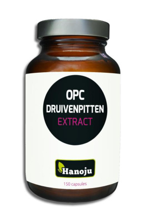 OPC druivenpit extract 500 mg van Hanoju : 150 capsules