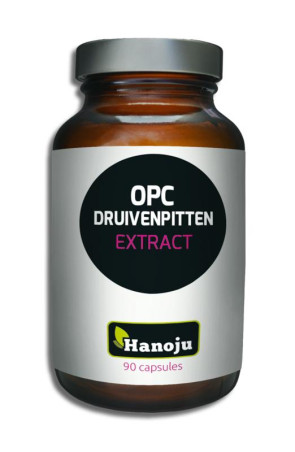 OPC druivenpit extract 500 mg van Hanoju : 90 capsules