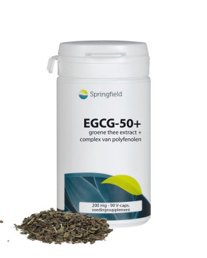 EGCG groene thee 50+ van Springfield : 90 vcaps