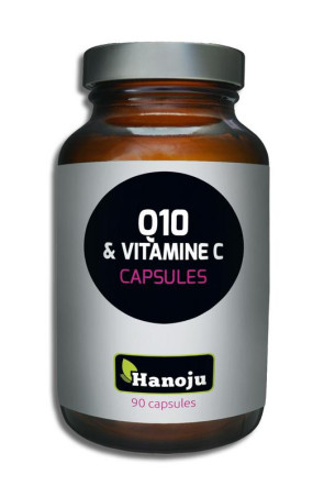 Co-enzym Q10 30 mg vitamine C 500 mg van Hanoju : 90 vcaps
